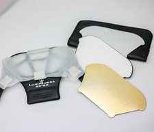 LumiQuest ProMax 80-20 Flash Bounce/Diffusore Set con Custodia, 3 Riflettori Colore