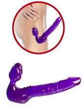 Fallo Doppio indossabile dildo strap on morbido vaginale anale pene realistico d