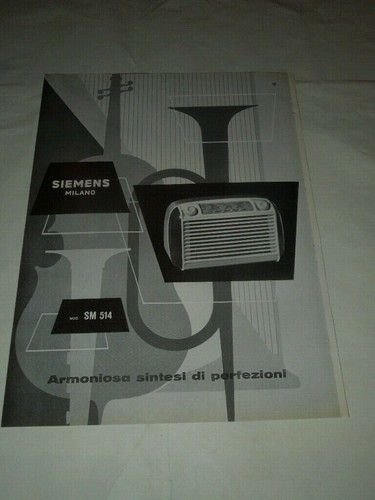 Radio siemens milano mod - radio,
