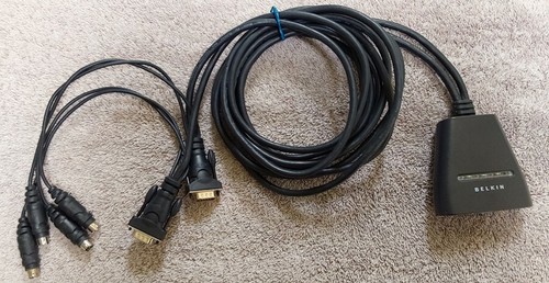 Switch kvm belkin porte ps2 - belkin,