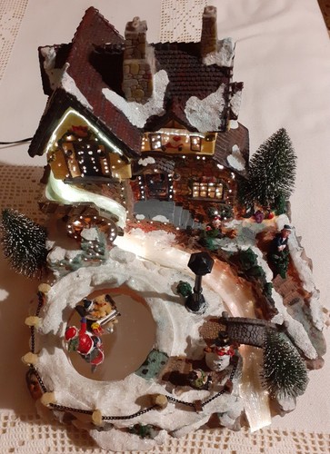 Villaggio natale luminoso - villaggio, di