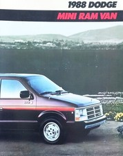 Dodge Mini Ram Van Prospekt