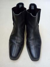 Prada Originale Stivale Uomo,n.41,5,pelle colore nero.Usate,in buono stato