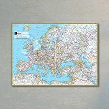 Mappa Orizzontale D'Europa