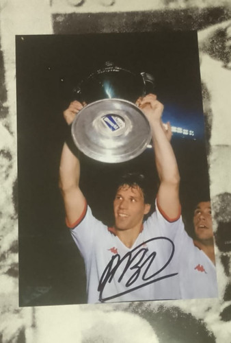Autografo marco van - van, basten