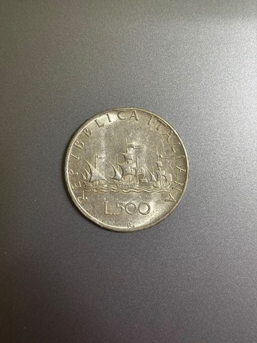 Moneta 500 lire italiane - moneta,