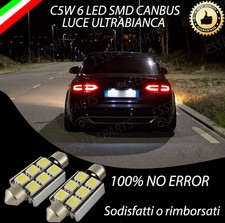 COPPIA LUCI TARGA LED AUDI A4