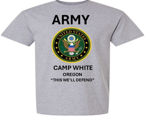 Camp white oregon shirt - camp, *shirt