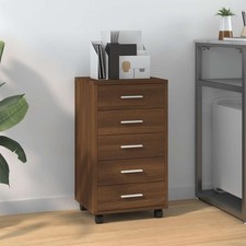 Cassettiera con Ruote rovere