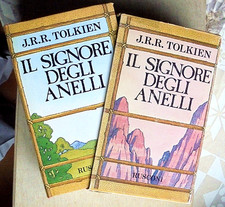 IL SIGNORE DEGLI ANELLI  J.R.R. TOLKIEN RUSCONI AUTOGRAFO CRIDA COFANETTO 1979