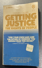 Vtg. 1973 Getting Justice The