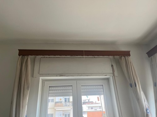 Copritenda legno vintage - copritenda,