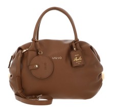 Borsa a tracolla Liu Jo Amelie ECS Bowler Bag L borsa scamosciata marrone nuova