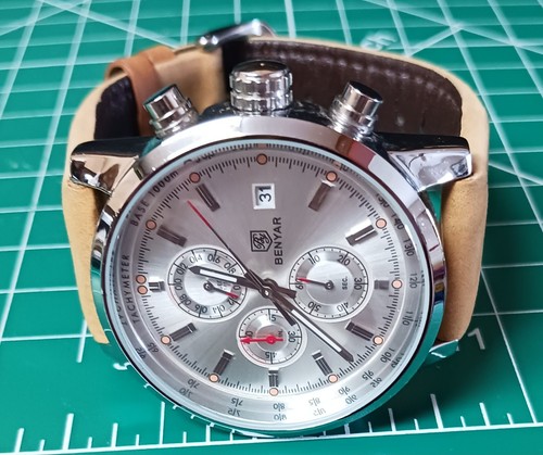 Orologio benyar uomo data - uomo,