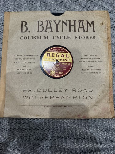 Regal zonophone 78rpm - zonophone, a