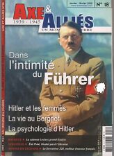 AXE & ALLIES N°18 INTIMITE DU