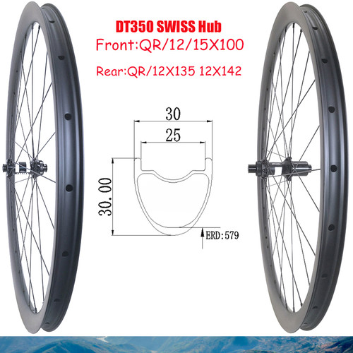 Set ruote mtb 29er fibra - ruote, xc