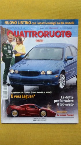 Quattroruote giugno 2001 - quattroruote,