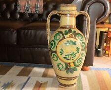 ANTICA GIARA DEL 1932 DIPINTA A MANO PER OLIO D'OLIVA - ARTE SICILIANA - 