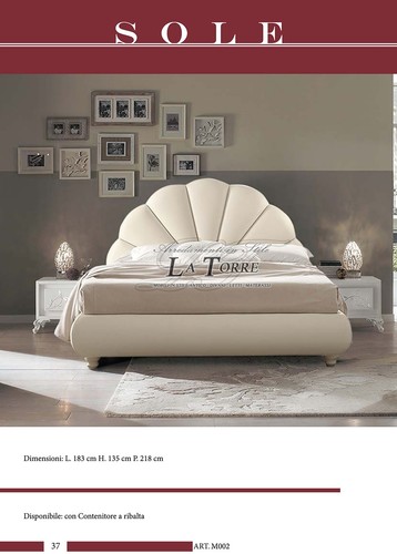 Letto matrimoniale design - letto,