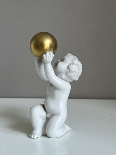 Scultura porcellana bianca - porcellana,