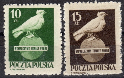 Polonia 1950 fischer 517 - 1950, 517-518