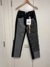 Jeans nuovi MSGM neri con