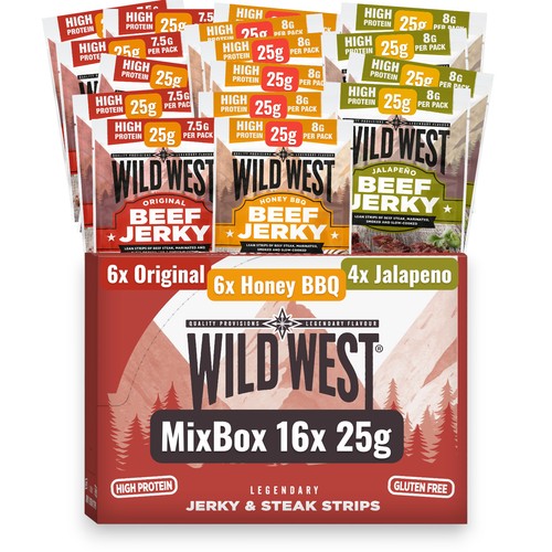 Wild west beef jerky mix - west,