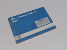 LIBRETTO USO E MANUTENZIONE