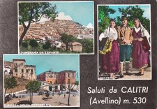CALITRI: Saluti da - 2 vedute e costumi  1965