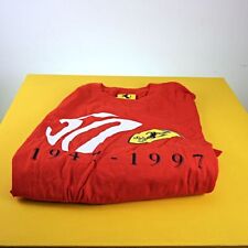 t shirt ferrari 50 anniversario 1947-1997, taglia xl