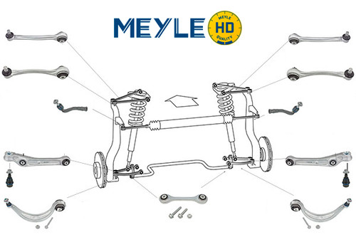 Kit braccetti pezzi audi a4 - kit,