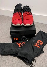 Y3 Qasa High Nero/Rosso UK10