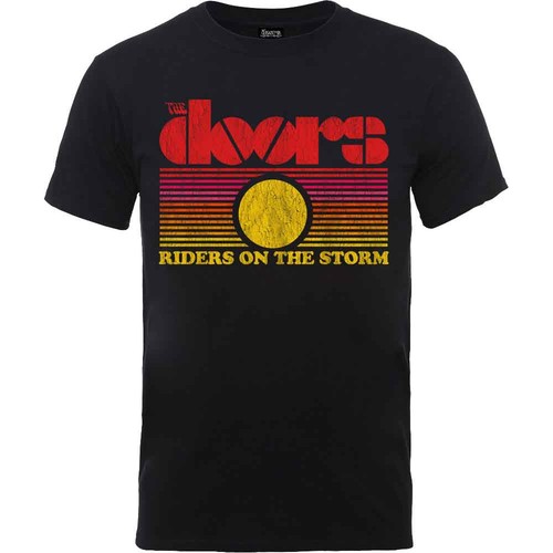 The doors shirt riders on - the,