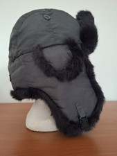 Colbacco aviatore grigio con