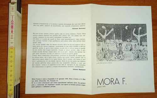 Mora franco pittore - mora, f.