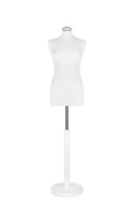 Busto donna sartoriale manichino femminile bianco bianco