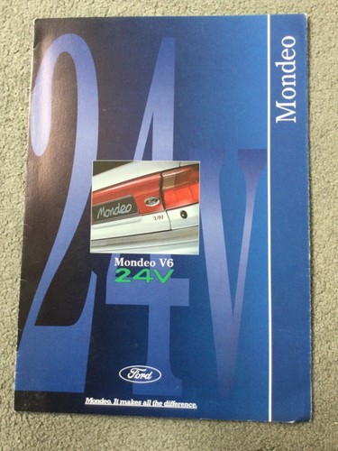 Ford mondeo 24v depliant - mondeo, v6