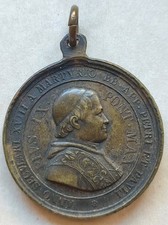 MEDAGLIA PIO IX PAPA RE