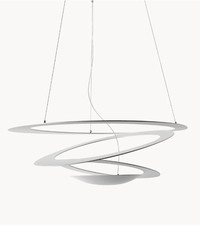 Lampada a sospensione Pirce Artemide Bianca 70cm - usata