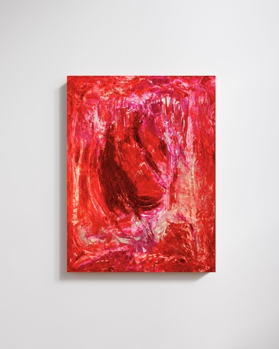 Red impulse quadro astratto - red,