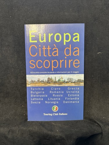 Book libro europa citta da - europa, citta'