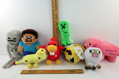 Lot minecraft plush - of,