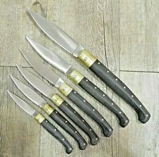 COLTELLO SARDEGNA SARDO PATTADA MANICO IN RESINA nera uso quotidiano Ruju