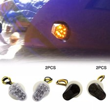 2x Frecce Moto Led a scomparsa anteriori carene Universali Custom Scrambler 