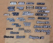 stemmi fregi FIAT 500 124 126 127 128 132 850 panda 30 regata uno 45 60 s 650 4 