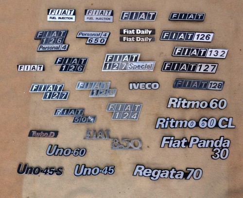Stemmi fregi fiat 500 124 - 500,