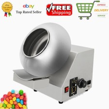 Macchina professionale 8L piccole noci zucchero arachidi cioccolato rivestimento caramelle 110V nuova