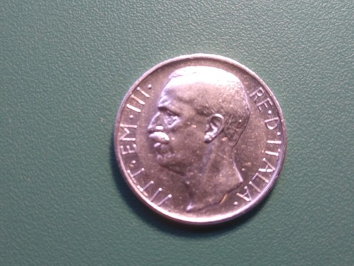 1927 italia argento lire - argento, 10
