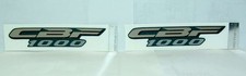 COPPIA ADESIVI FIANCHETTO HONDA CBF 1000 NERO 77312MFAAD000 AD770238